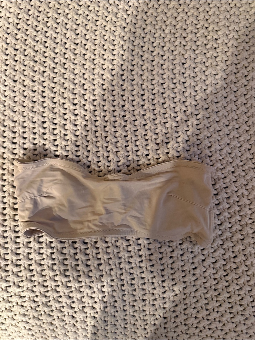 Seamless Strapless Bandeau - Nude/Beige